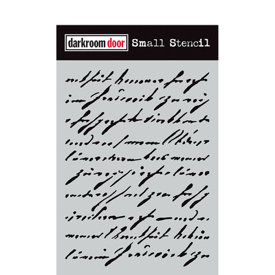 Small Stencil - Handwritten Script