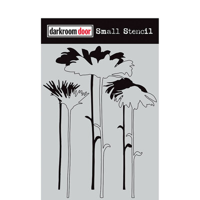 Small Stencil - Tall Flowers