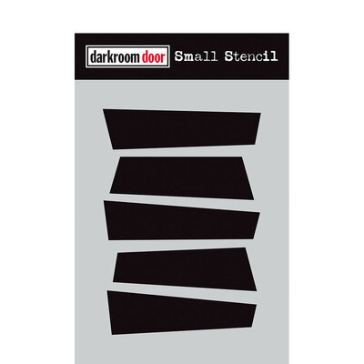 Small Stencil - Five Wonky Strips