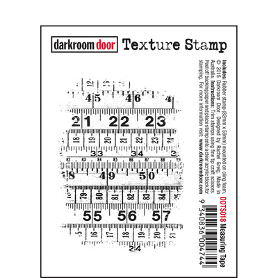 Texture Stamp - Measuring Tape