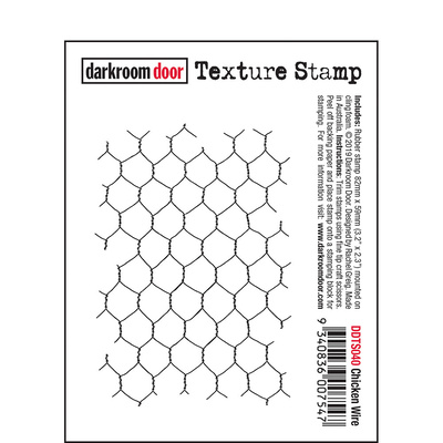 Texture Stamp - Chicken Wire