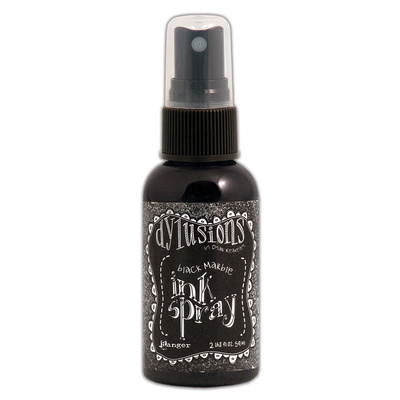 Dylusions Ink Spray - Black Marble