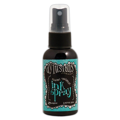 Dylusions Ink Spray - Vibrant Turquoise