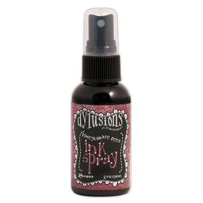 Dylusions Ink Spray - Pomegranate Seed