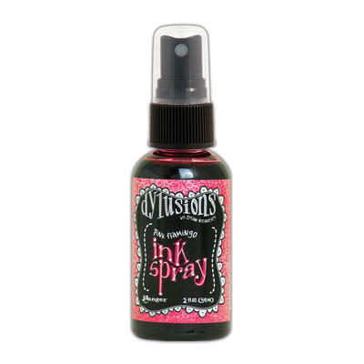 Dylusions Ink Spray - Pink Flamingo