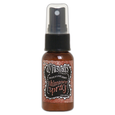 Dylusions Shimmer Spray - Melted Chocolate 