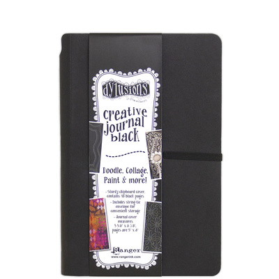 Dylusions Creative Journal - Small Black