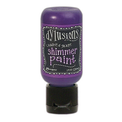 Dylusions Shimmer Paint - Crushed Grape