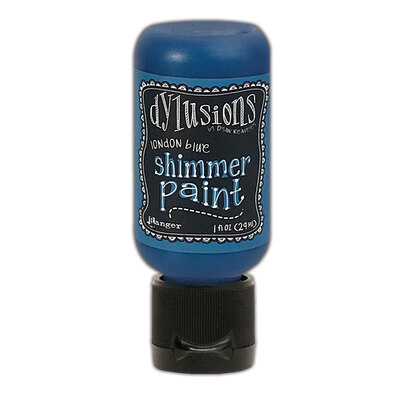 Dylusions Shimmer Paint - London Blue