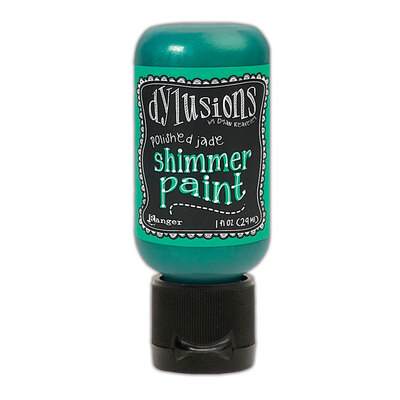 Dylusions Shimmer Paint - Polished Jade