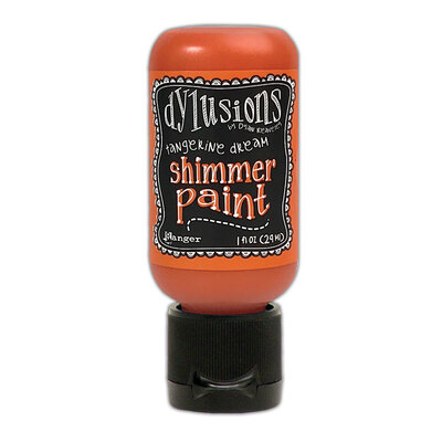 Dylusions Shimmer Paint - Tangerine Dream