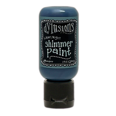 Dylusions Shimmer Paint - Balmy Night