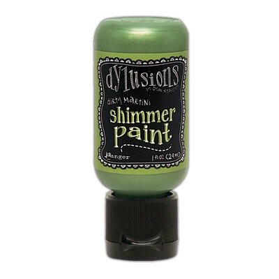 Dylusions Shimmer Paint - Dirty Martini