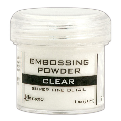 Embossing Powder Super Fine - Clear