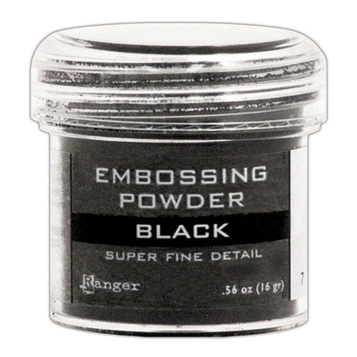 Embossing Powder Super Fine - Black