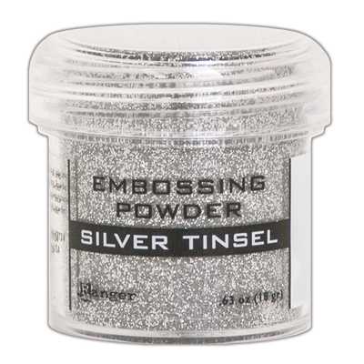 Embossing Powder Tinsel - Silver
