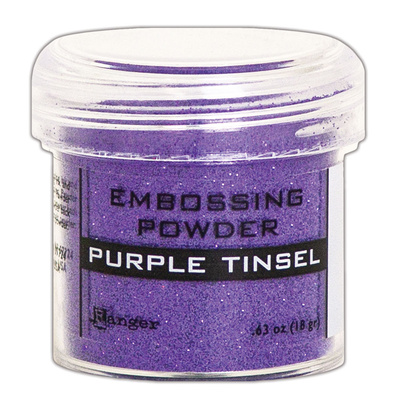 Embossing Powder Tinsel - Purple
