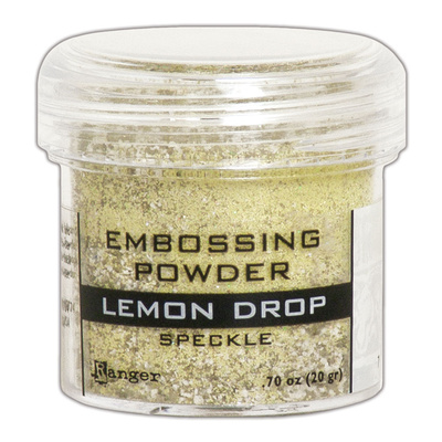 Embossing Powder Speckle - Lemon Drop