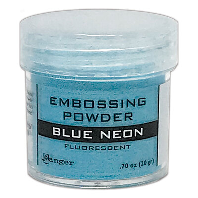 Embossing Powder Fluorescent - Blue Neon