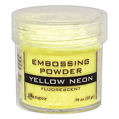 Embossing Powder Fluorescent - Yellow Neon