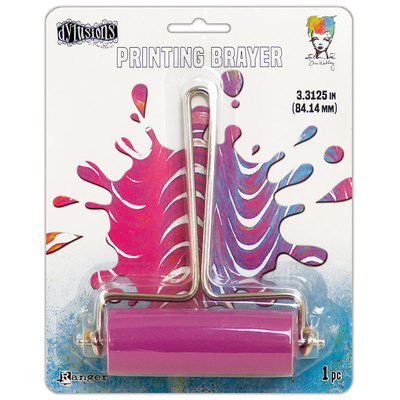 Gel Plate Printing Brayer - Medium