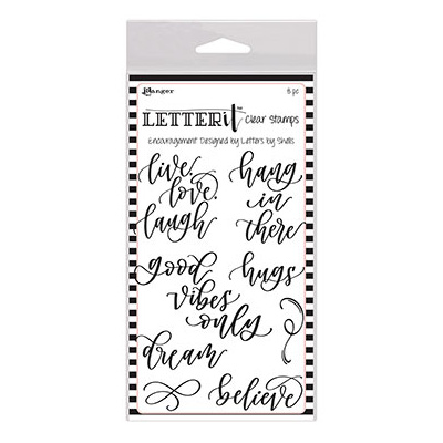 Letter It Clear Stamps Set 6x4 - Encouragement*