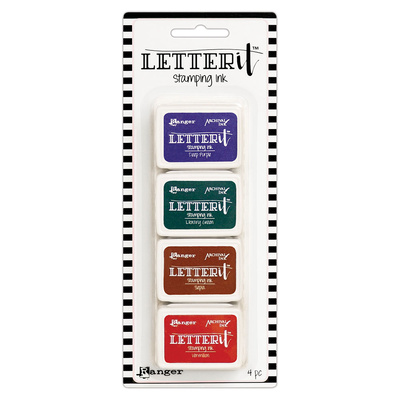 Archival Ink Pads Mini - Letter It Kit 4*