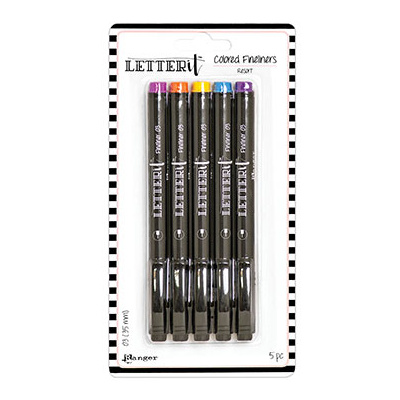 Letter It Coloured Fineline Pens - Resort*