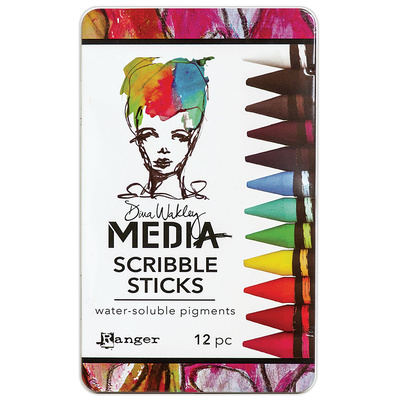 Dina Wakley MEdia Scribble Sticks (Set 1)