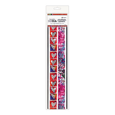 Dina Wakley MEdia Printed Journal Bands - Large*