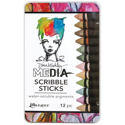 Dina Wakley MEdia Scribble Sticks (Set 3)