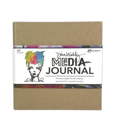 Dina Wakley Media Journal (6x6) - Kraft