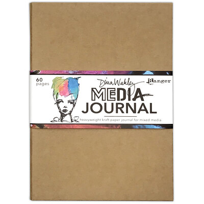 Dina Wakley MEdia Journal (8x10) - Kraft