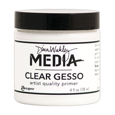 Dina Wakley MEdia - Gesso Clear (118ml)