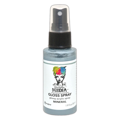 Dina Wakley MEdia Gloss Spray - Mineral