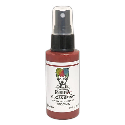 Dina Wakley MEdia Gloss Spray - Sedona