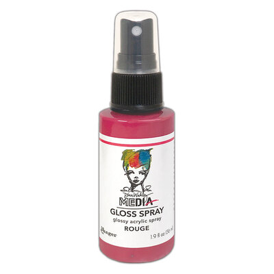 Dina Wakley MEdia Gloss Spray - Rouge