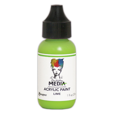 Dina Wakley MEdia Acrylic Paint - Lime