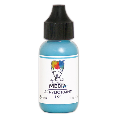 Dina Wakley MEdia Acrylic Paint - Sky