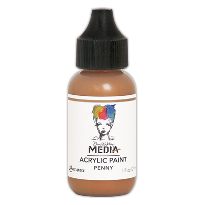 Dina Wakley MEdia Acrylic Paint - Penny