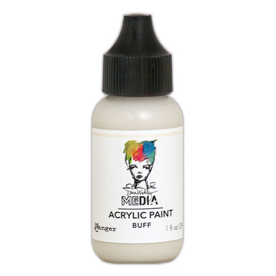 Dina Wakley MEdia Acrylic Paint - Buff