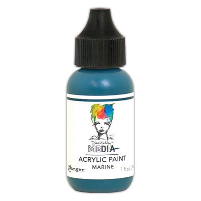 Dina Wakley MEdia Acrylic Paint - Marine