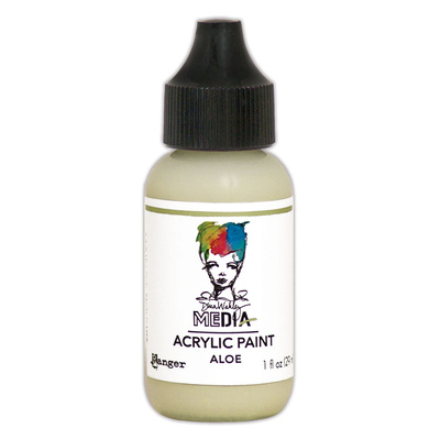 Dina Wakley MEdia Acrylic Paint - Aloe