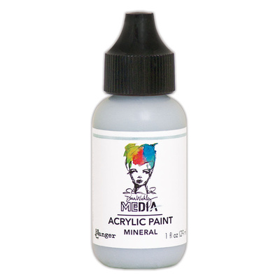 Dina Wakley MEdia Acrylic Paint - Mineral