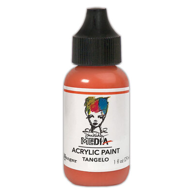Dina Wakley Media Acrylic Paint - Tangelo