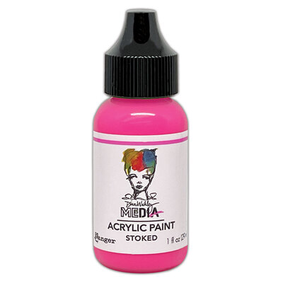 Dina Wakley MEdia Acrylic Paint - Stoked