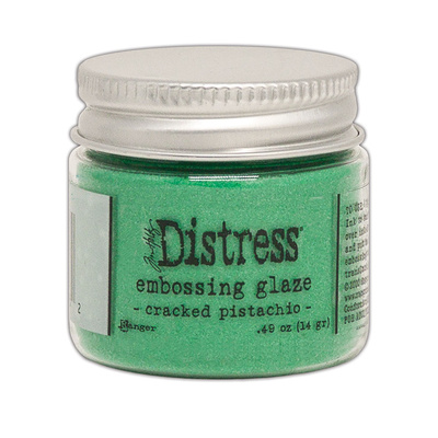 Distress Embossing Glaze - Cracked Pistachio