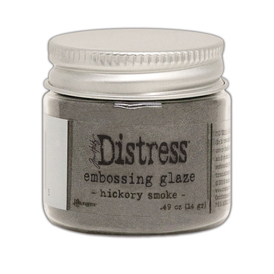 Distress Embossing Glaze - Hickory Smoke