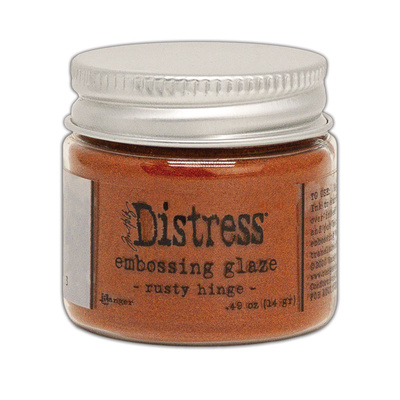 Distress Embossing Glaze - Rusty Hinge