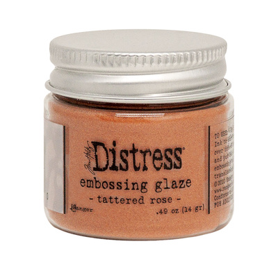 Distress Embossing Glaze - Tattered Rose